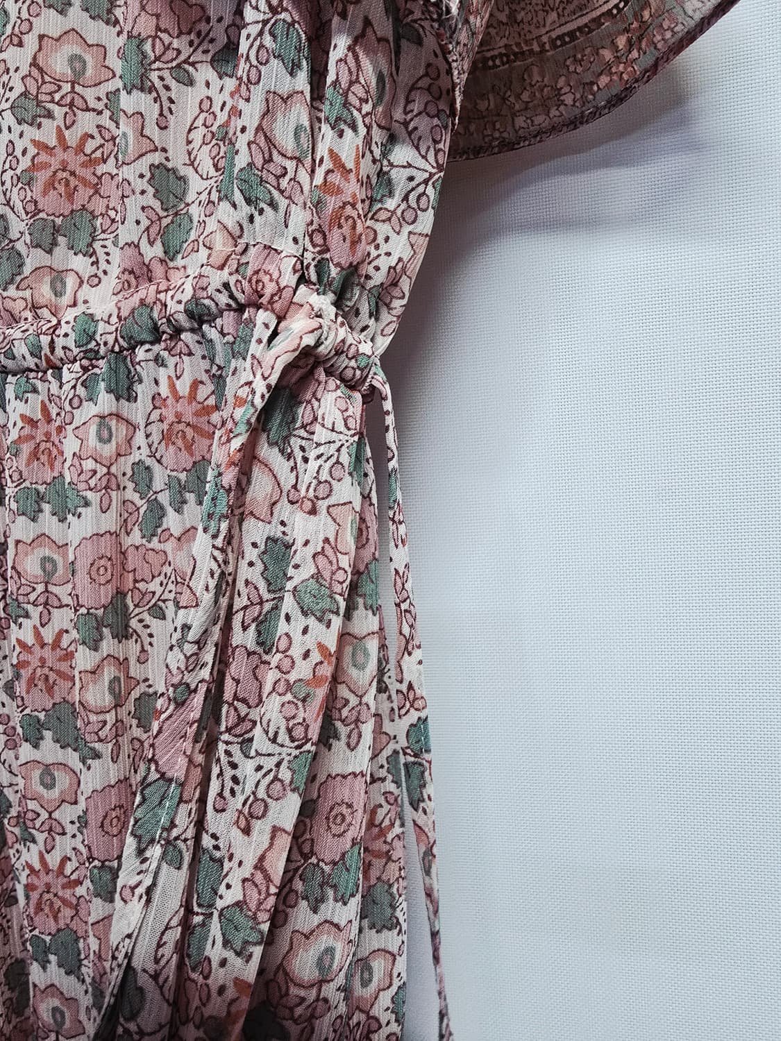 thursday island 플라워 패턴 롱 원피스 캉캉 스타일m 상품이미지5