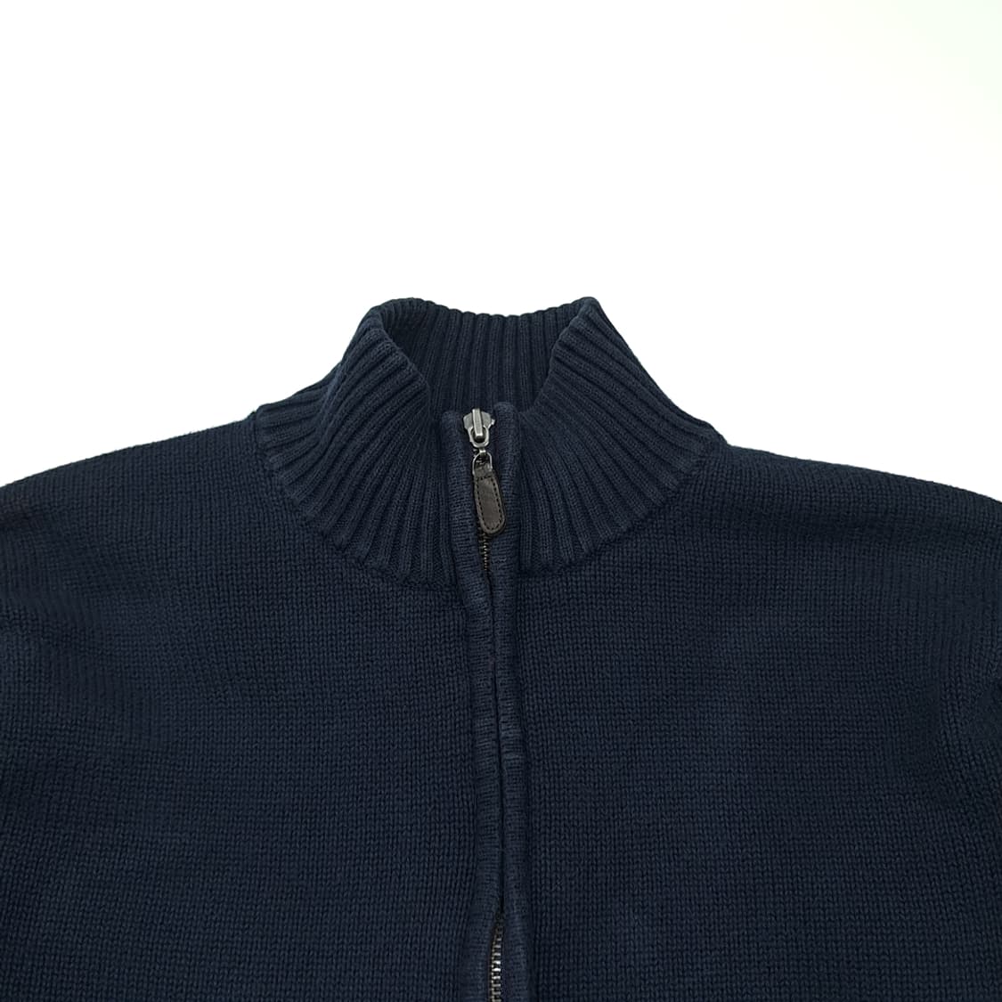 CL037 M 엘엘빈 코튼 캐시미어 니트 집업 가디건 상품이미지2