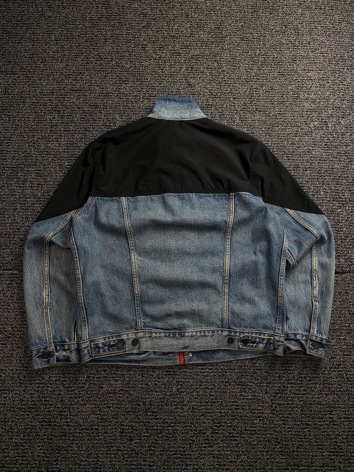 리바이스 빅E 프리미엄 모크넥 데님 나일론 자켓 1665 상품이미지4