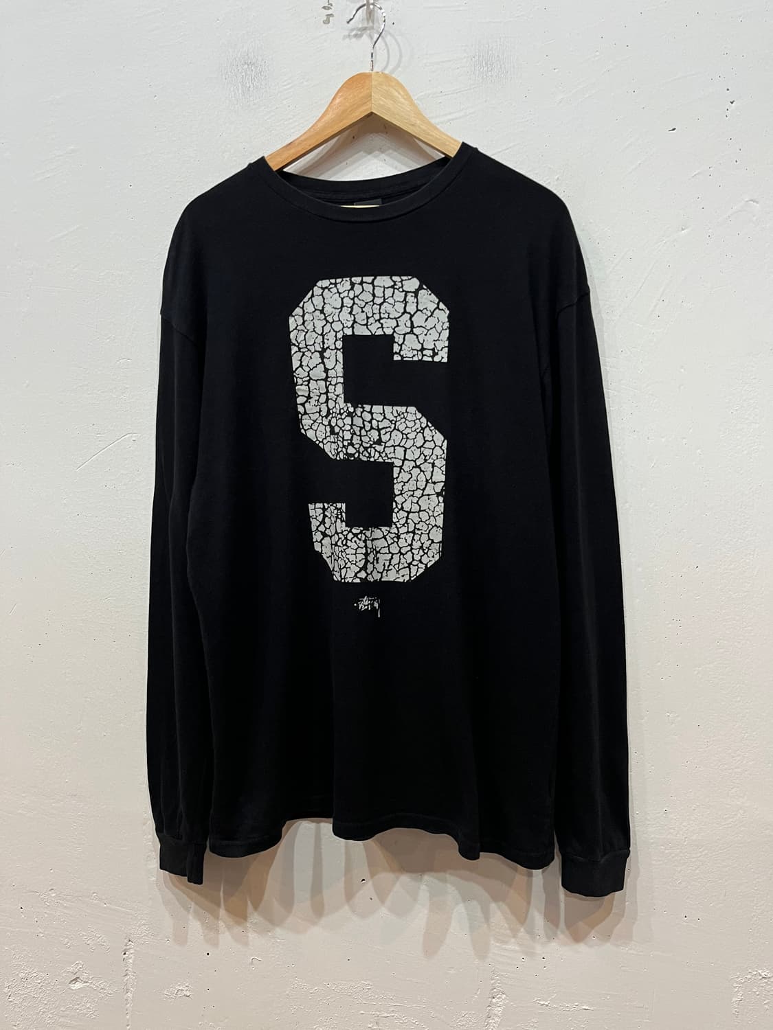 스투시 재팬 크랙로고 롱슬리브 XL 상품이미지1