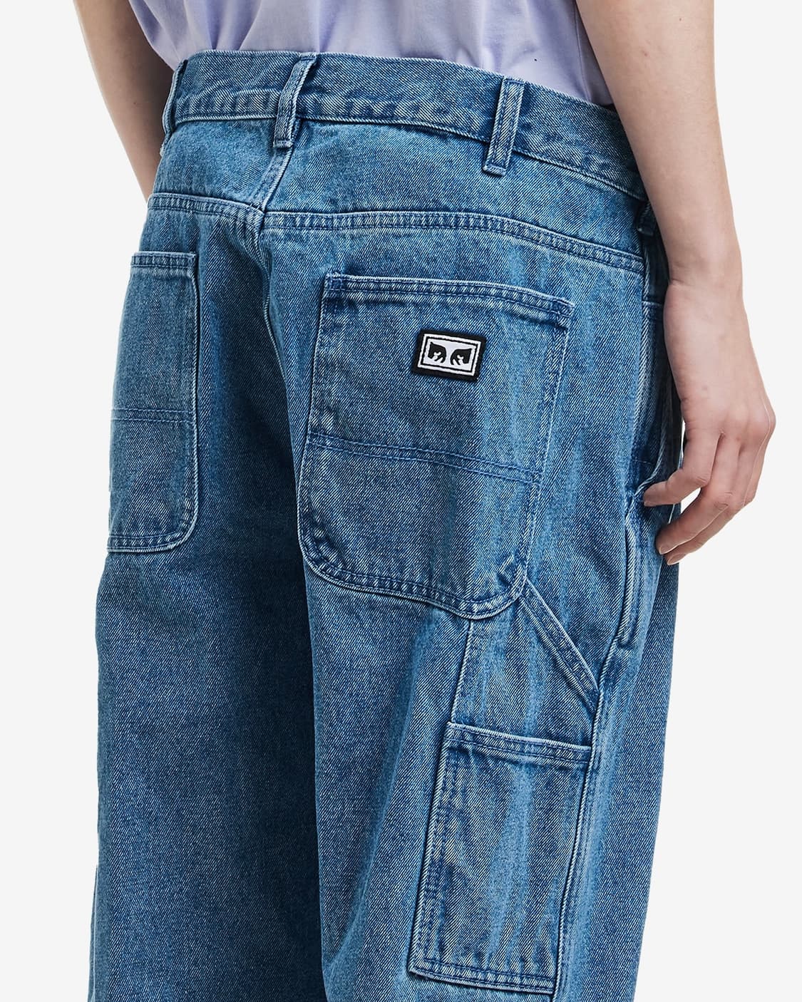 Obey 오베이 카펜터 워크웨어 연청 데님 30 상품이미지8