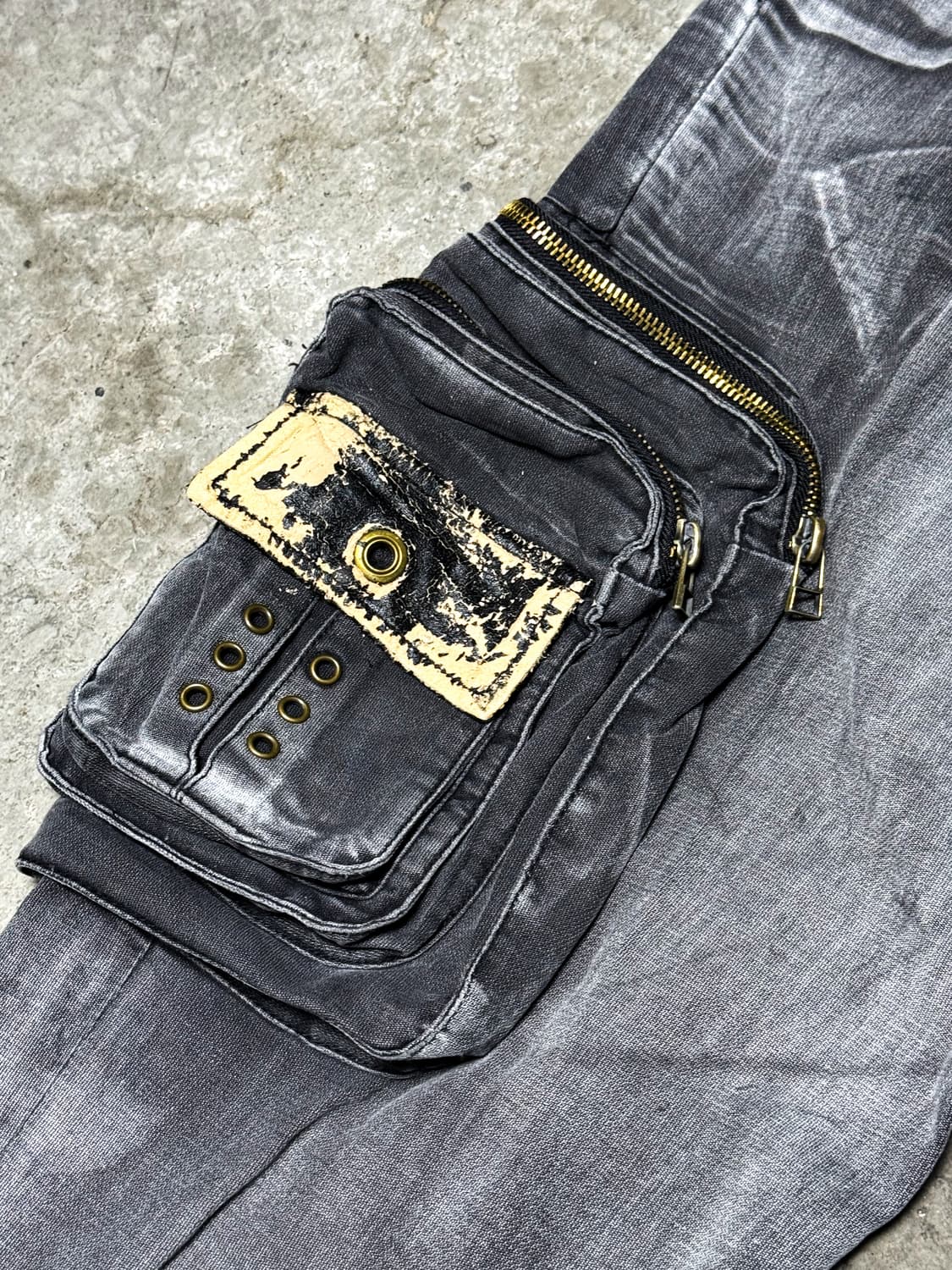 Multi Pocket Cargo Denim Pants 상품이미지9