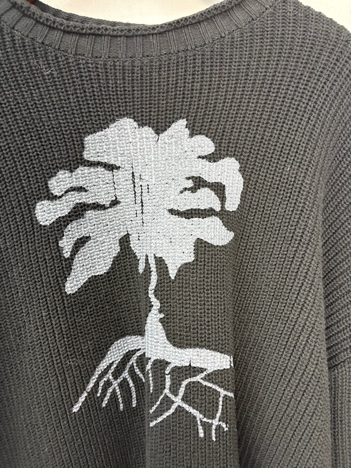 우알롱 호프트리 트랙해치 니트 A3156 상품이미지3