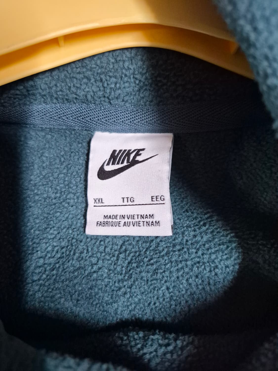 나이키 그린 플리스 후드티 포켓 남성XXL 상품이미지3