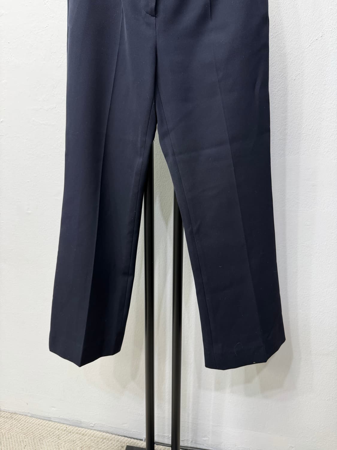정품) rareview 레이브 한섬 네이비 팬츠 M 상품이미지3
