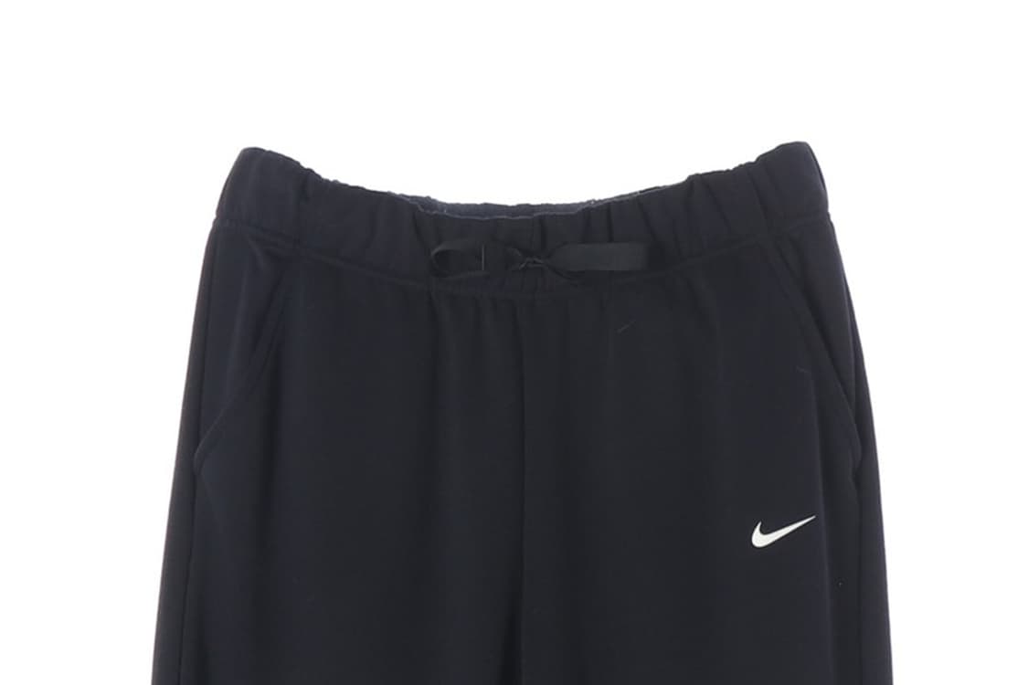 나이키 블랙 스우시 자수 로고 조거 팬츠 S 상품이미지3