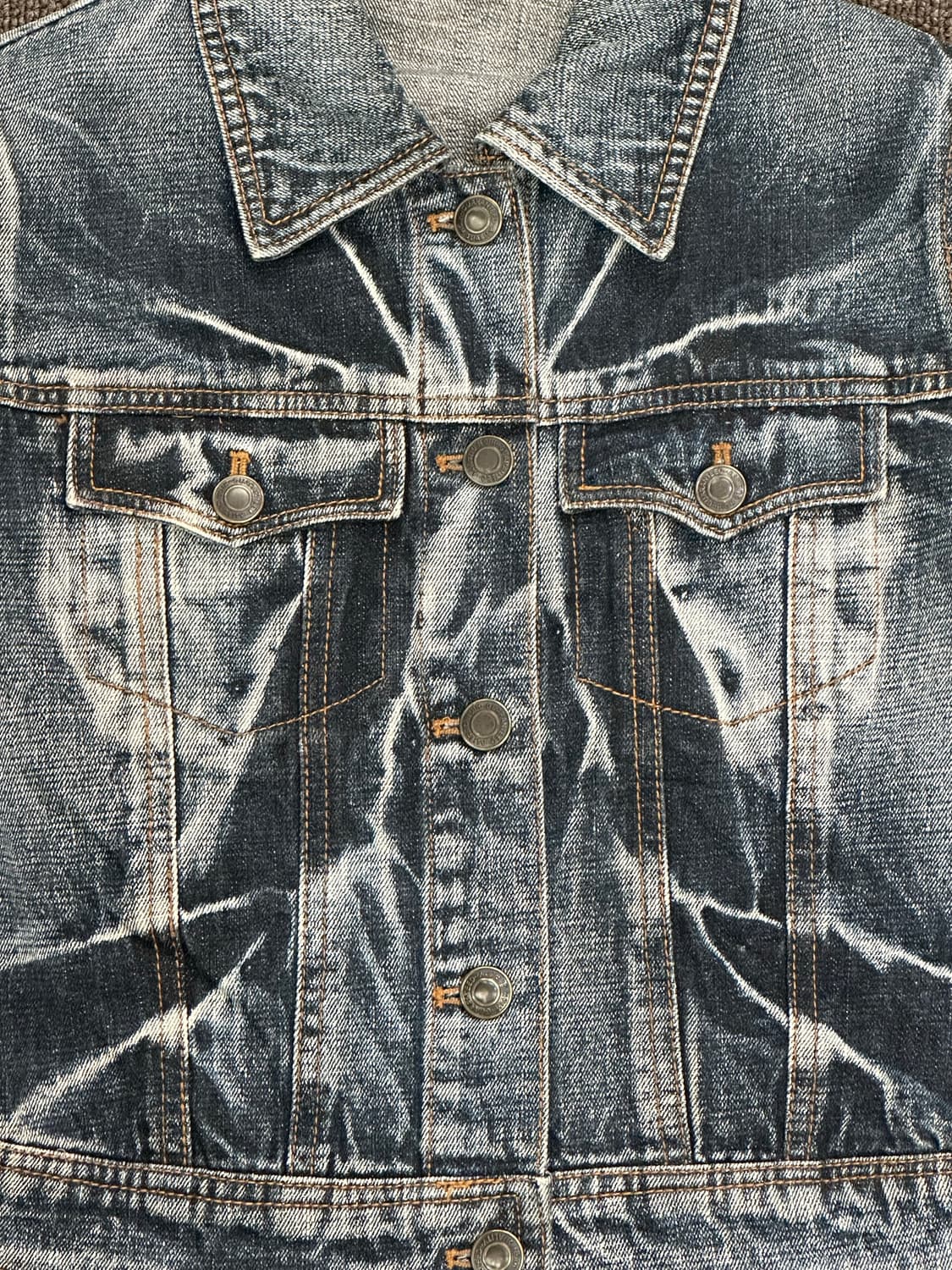 L)Japanese vintage 여성 트러커 데님 자켓 상품이미지2