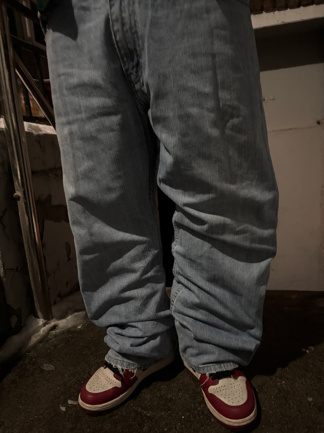 리바이스 569 연청 데님 팬츠 상품이미지4