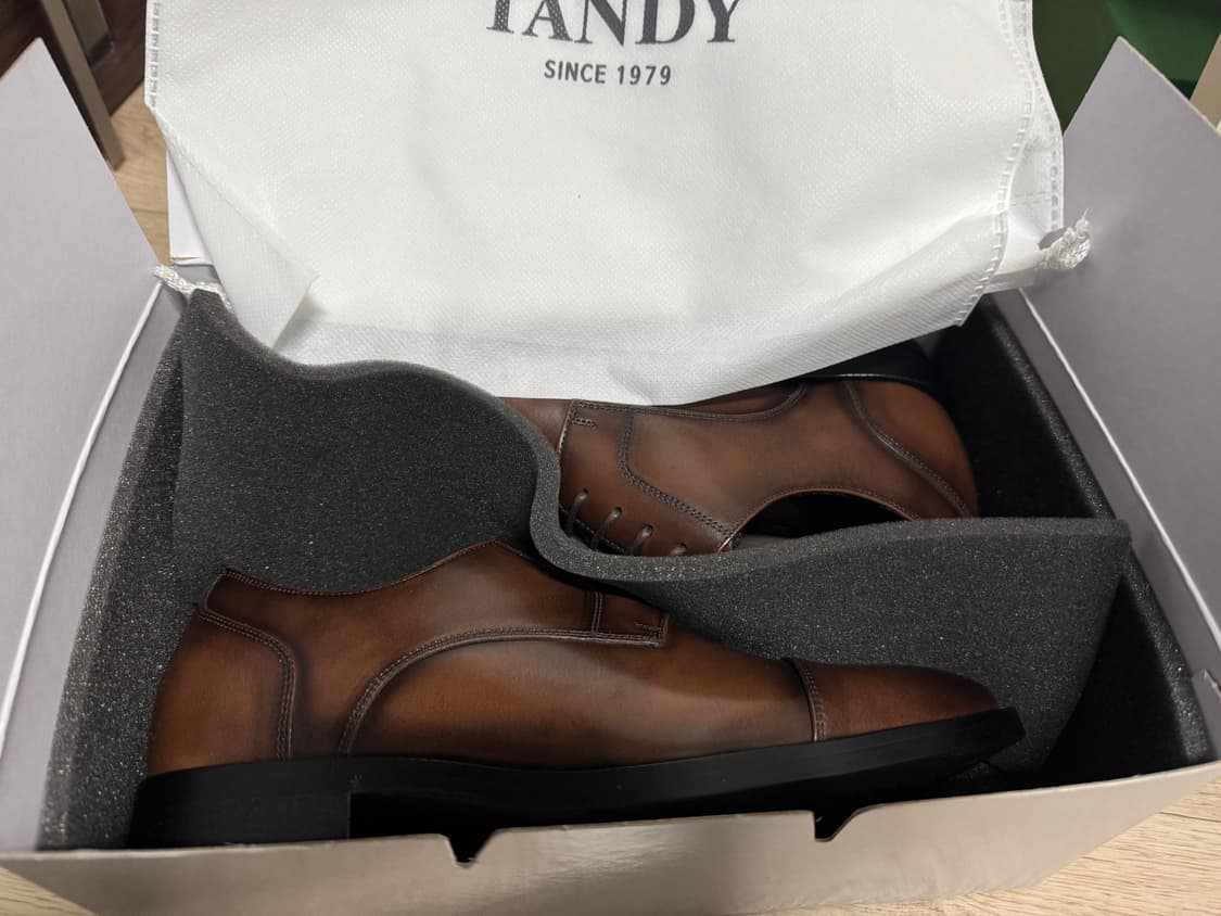 (새상품) 탠디 옴므 소가죽 키높이 옥스퍼드 상품이미지7