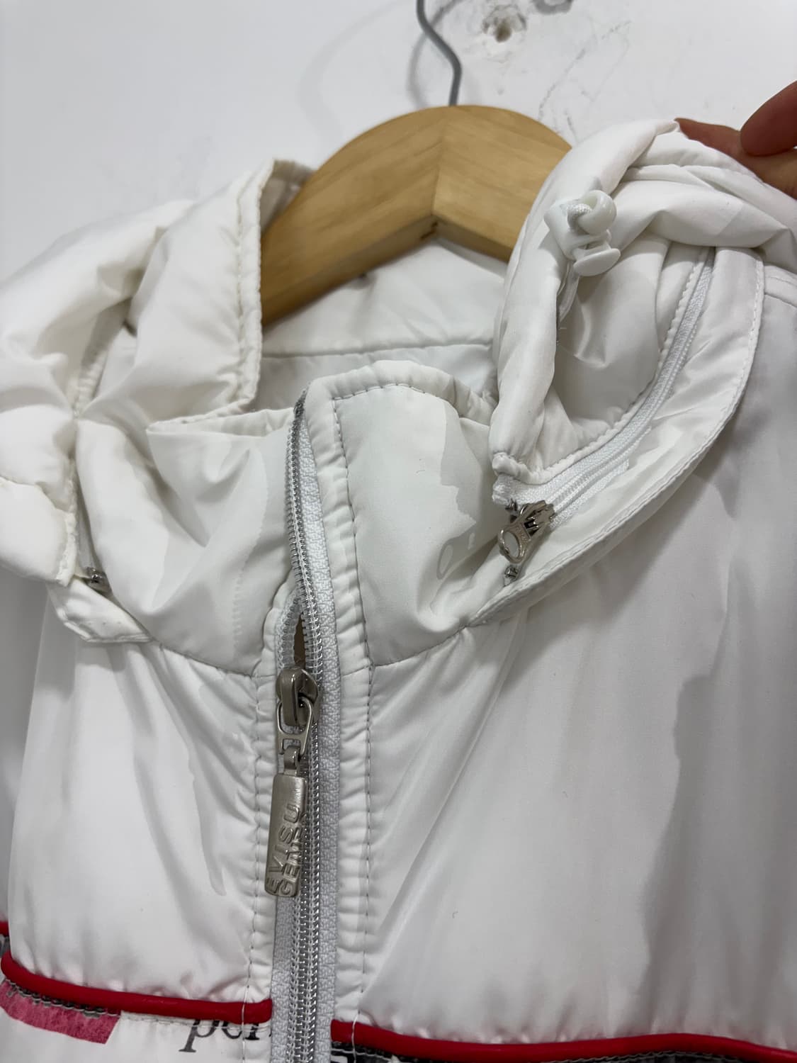 EVISU 에비수 화이트 패딩 상품이미지9