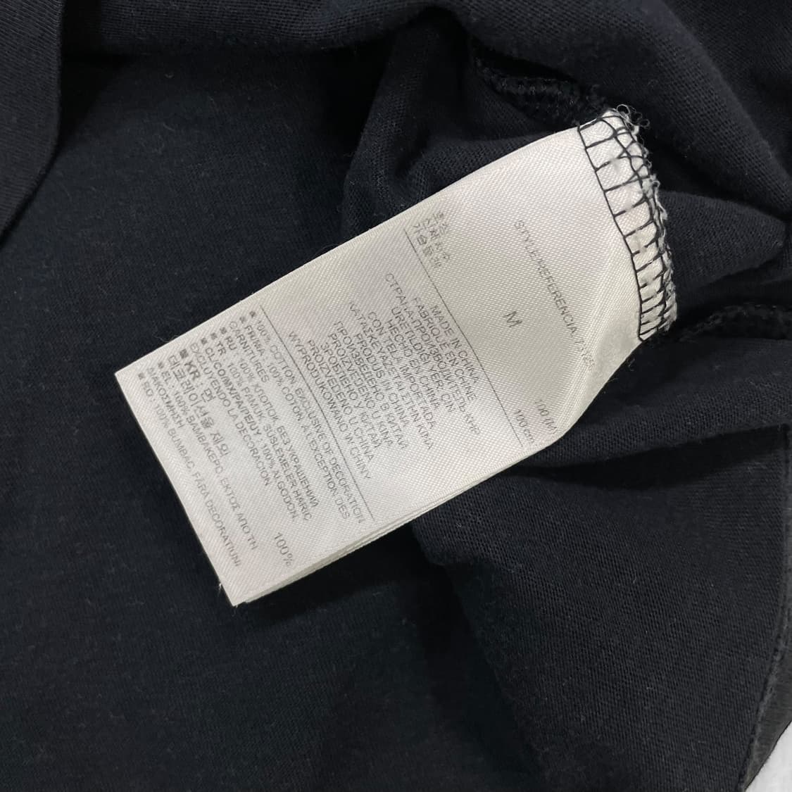 갭 GAP 스펠 로고 반팔티 네이비 상품이미지5