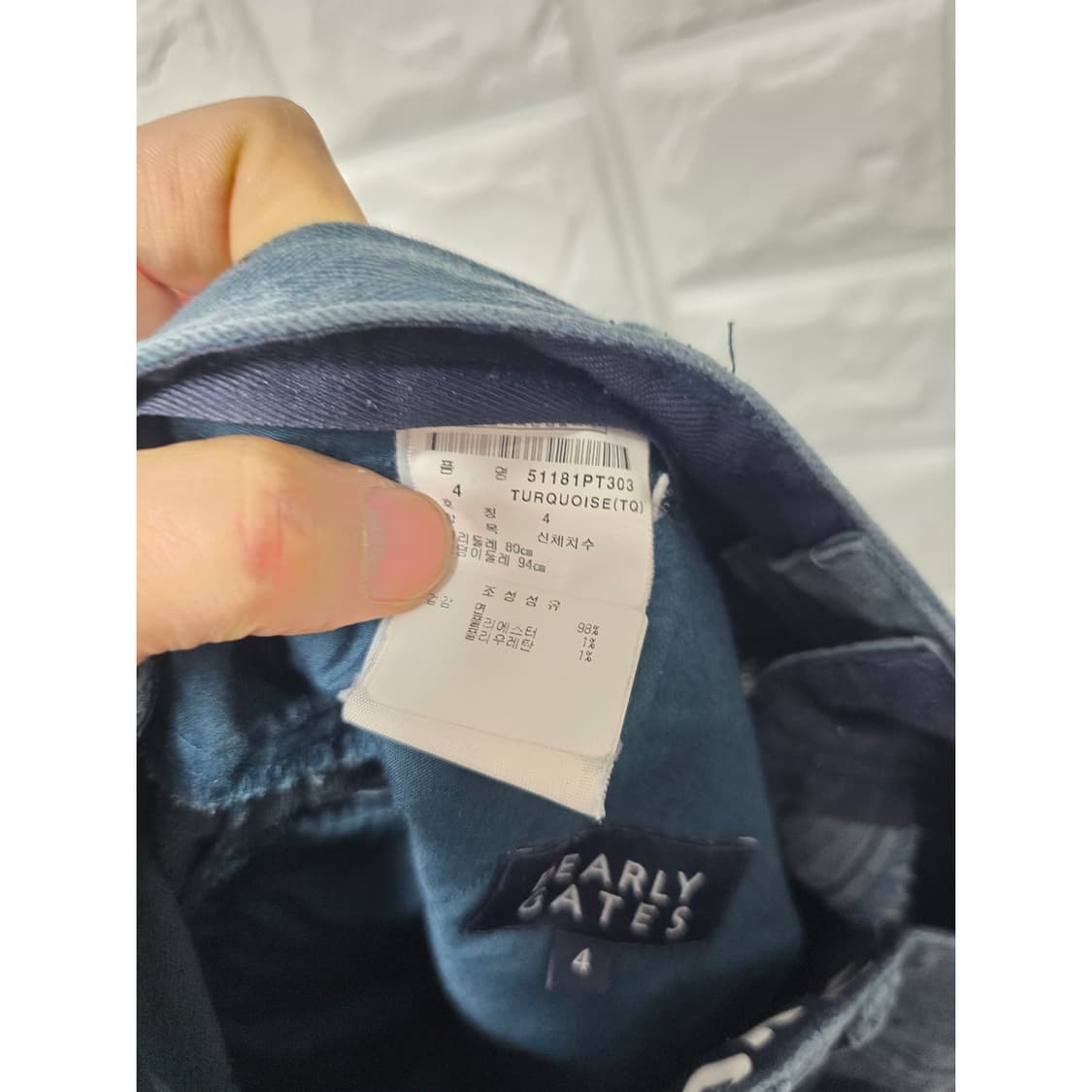 택포) 파리게이츠 골프 바지 31인치 상품이미지3