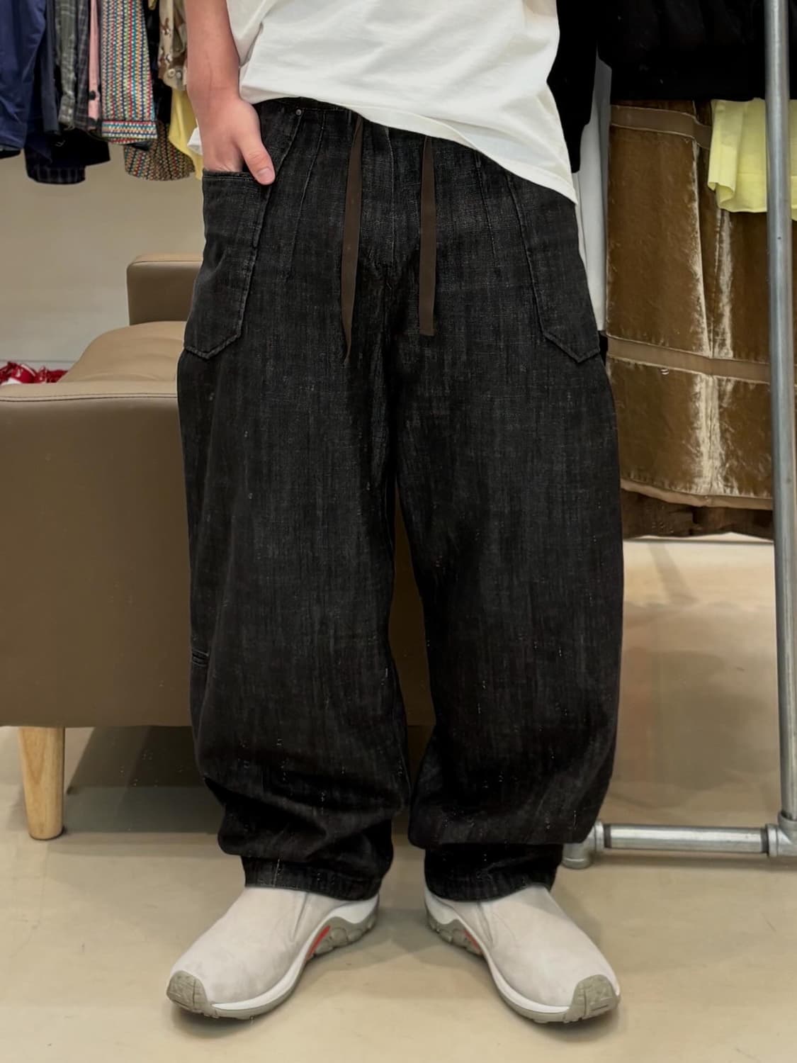 폴리테루 리소 데님 팬츠 상품이미지8