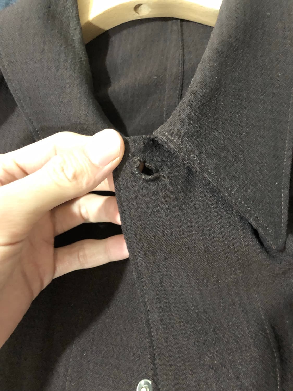 르메르 18FW 브라운셔츠 자켓 상품이미지3