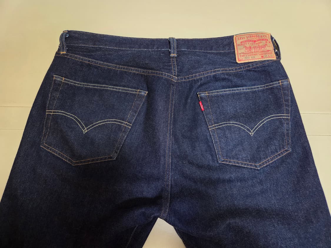 [34x32] LVC 55501 (1955 501) 린스드 상품이미지4