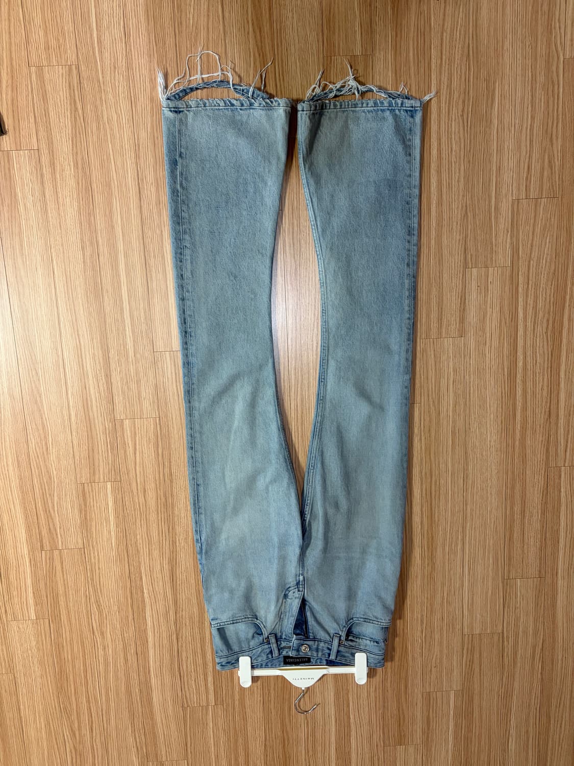 (XS) 발렌시아가 연청 플레어진 상품이미지1