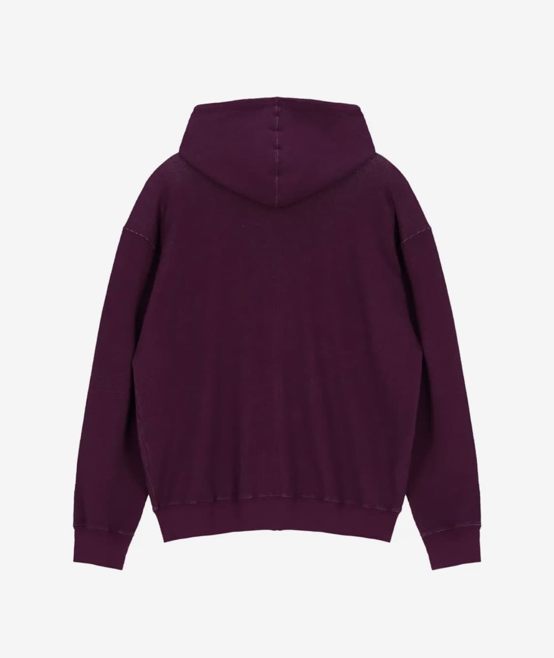 애프터 매스 WAFFLE ZIP HOODIE (PURPLE) 상품이미지2