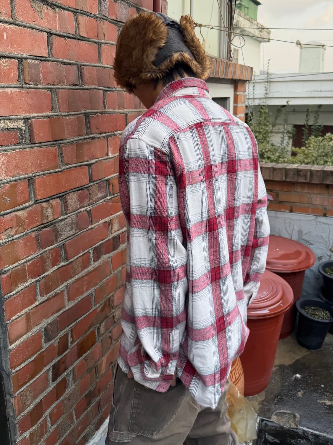 빈티지 플란넬 셔츠 상품이미지2