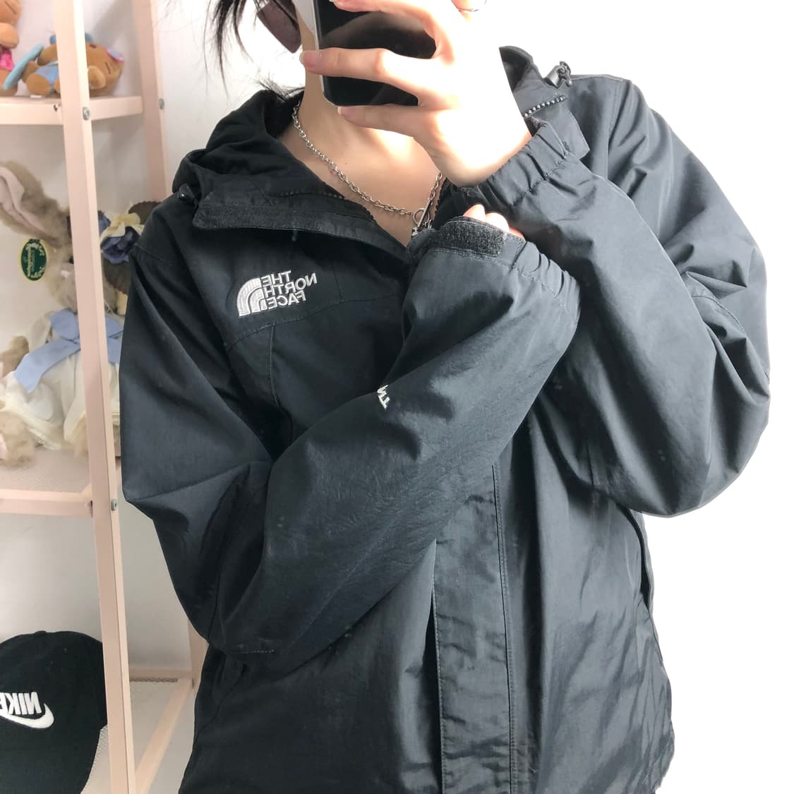 노스페이스 블랙 하이벤트 바람막이 상품이미지2