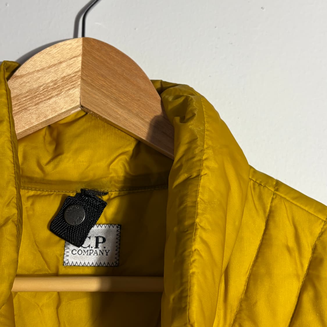 씨피컴퍼니 빈티지 옐로우 패딩 자켓 상품이미지3