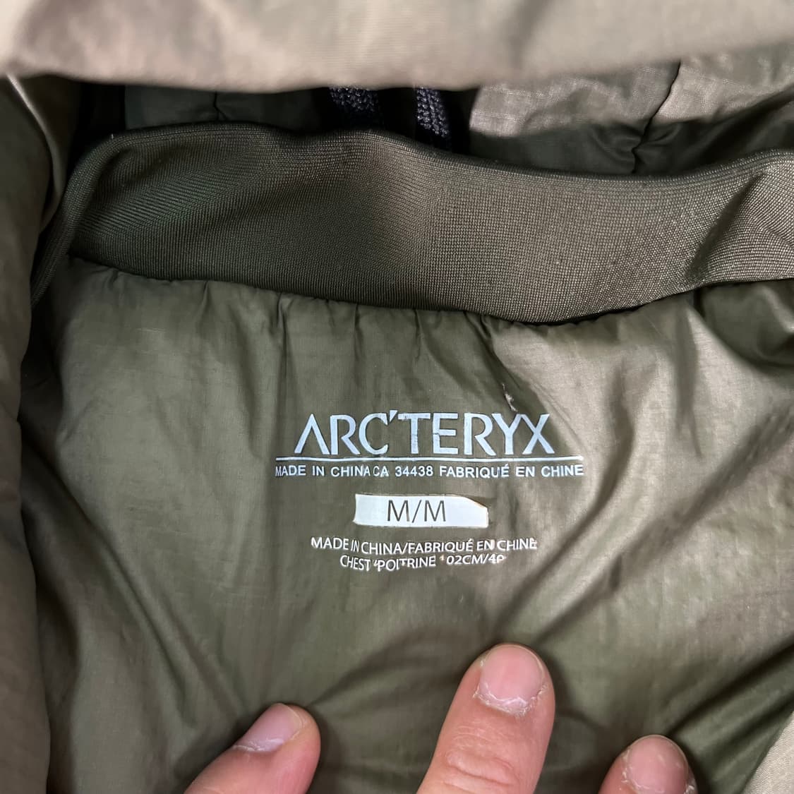 100 아크테릭스 리프 콜드 WX 젠2 후드 자켓 상품이미지4