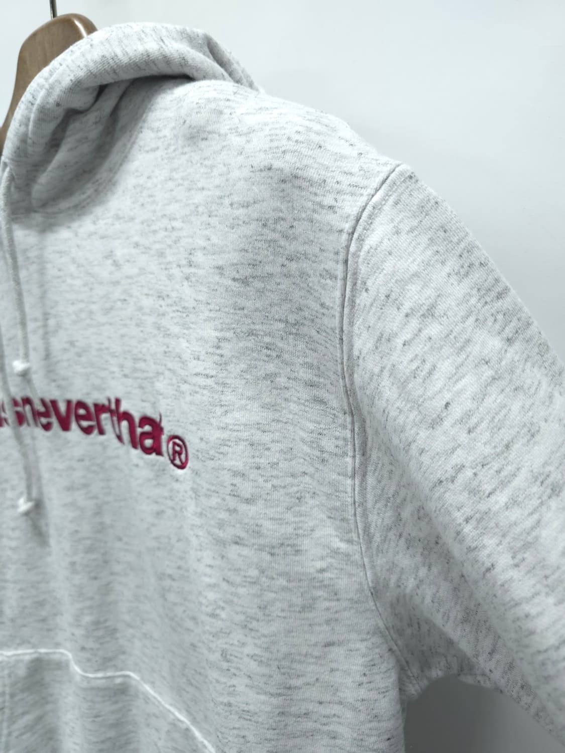 디스이즈네버댓 자수 로고 기모 후드티 (M사이즈) 상품이미지10
