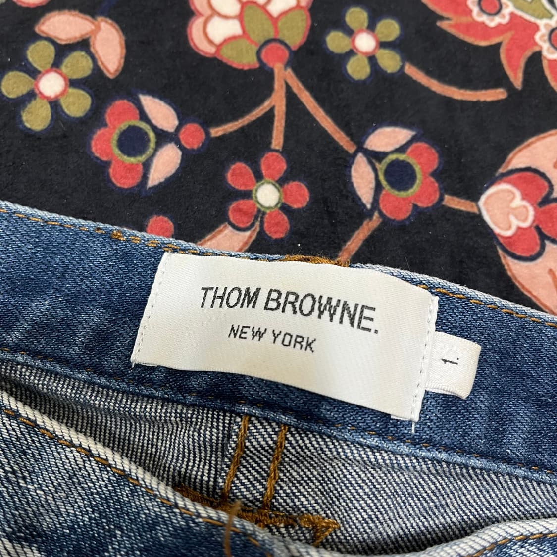 톰브라운 여성 데님 반바지 1 상품이미지8