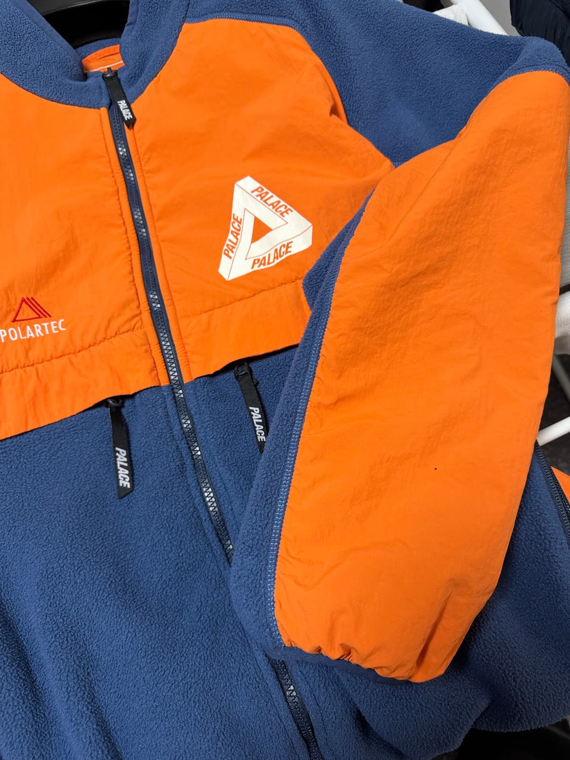 팔라스 폴라텍 쉘 플리스 자켓 오렌지/네이비 XL 상품이미지10