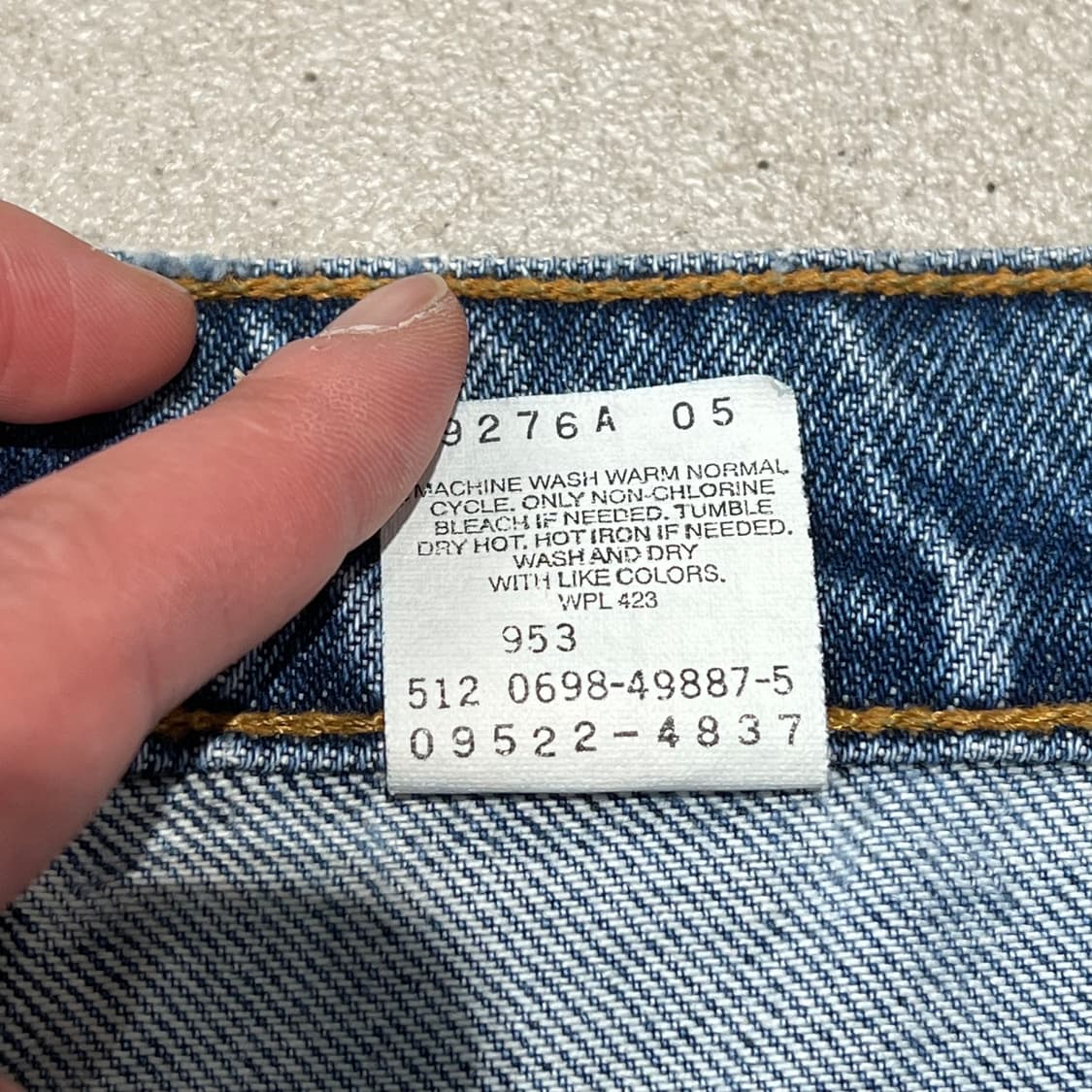usa 리바이스 550 데님팬츠 s11575 상품이미지8