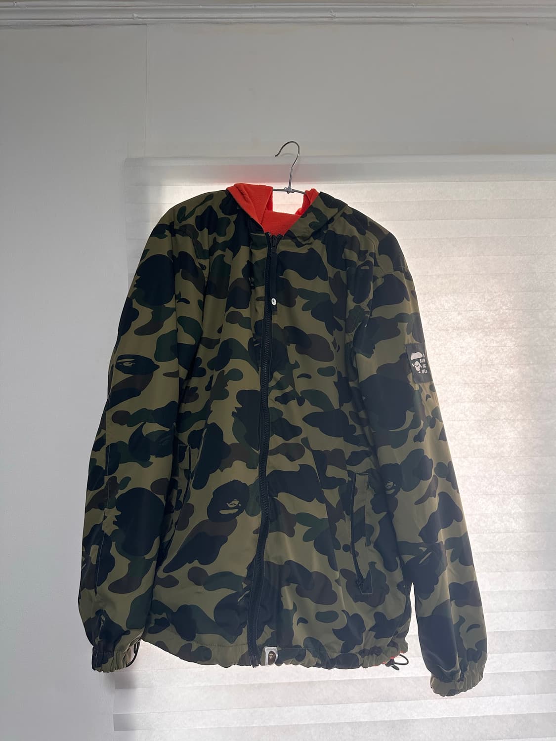 베이프[bape]퍼스트 카모 리버시블 후드자켓 상품이미지1