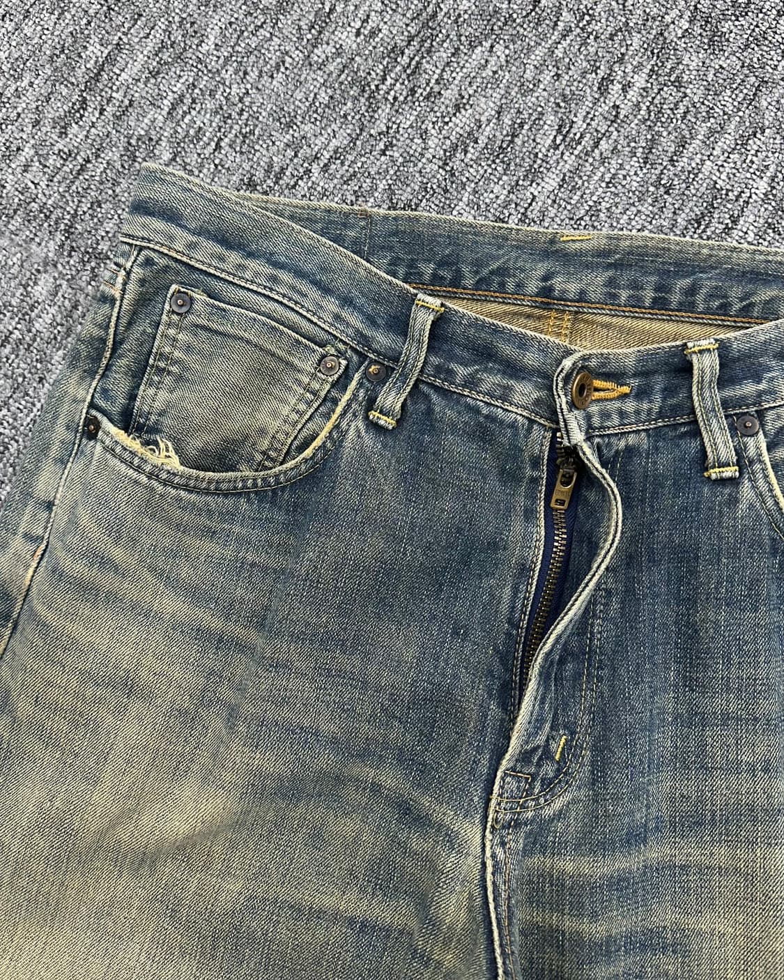  (허단44)90'S 에드윈 셀비지 505X-M1514 상품이미지2