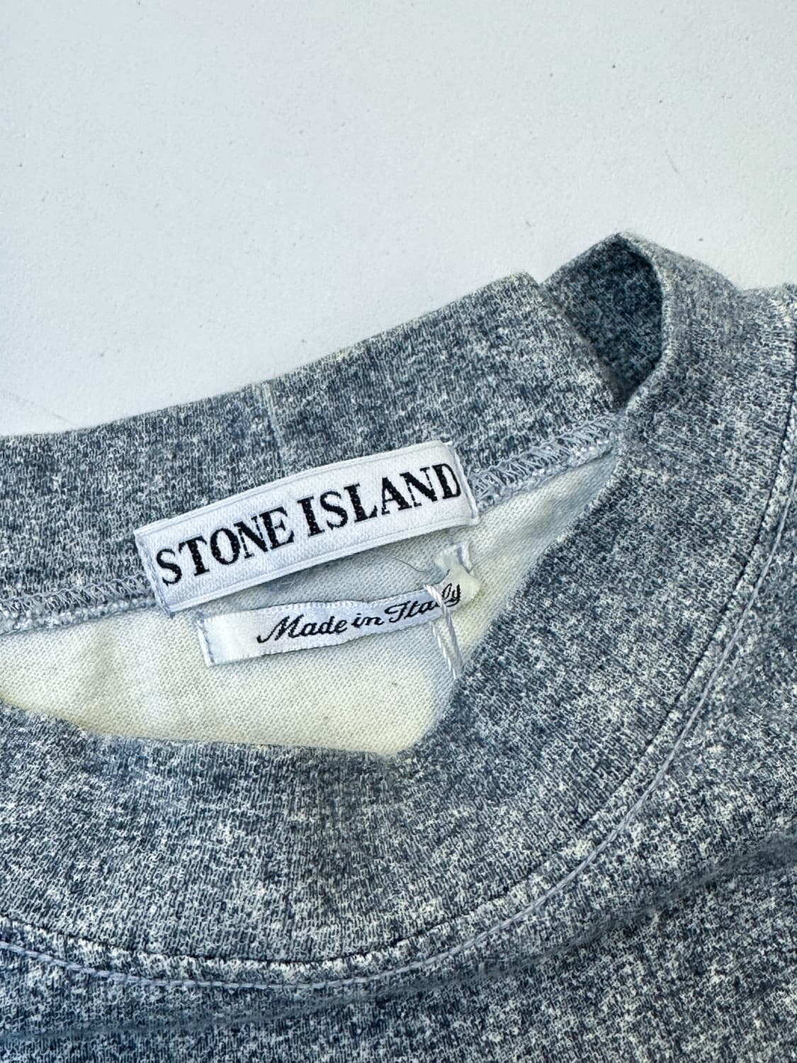 스톤아일랜드 95SS 스펠 로고 티셔츠 상품이미지5