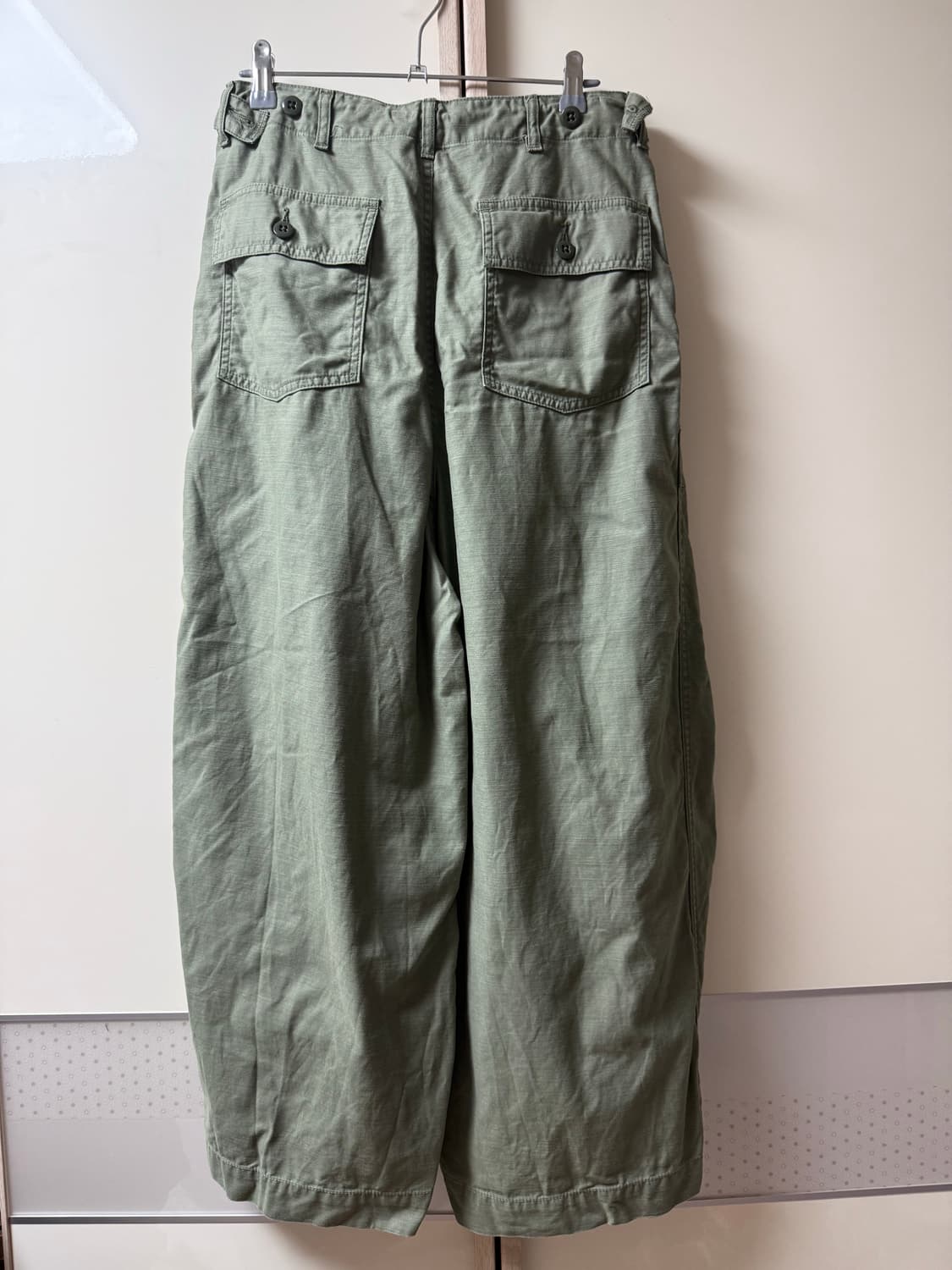 (XS) Needles H.D. fatigue pants Olive 상품이미지7