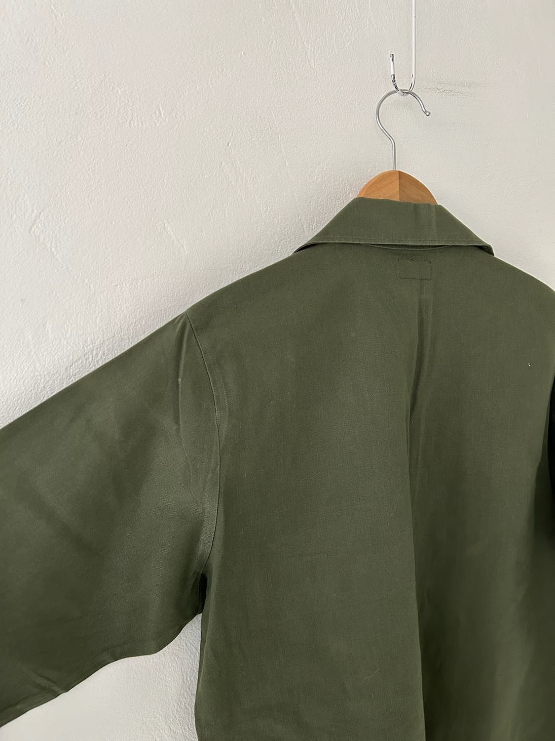80s US Army og-507 utility shirt. 상품이미지8