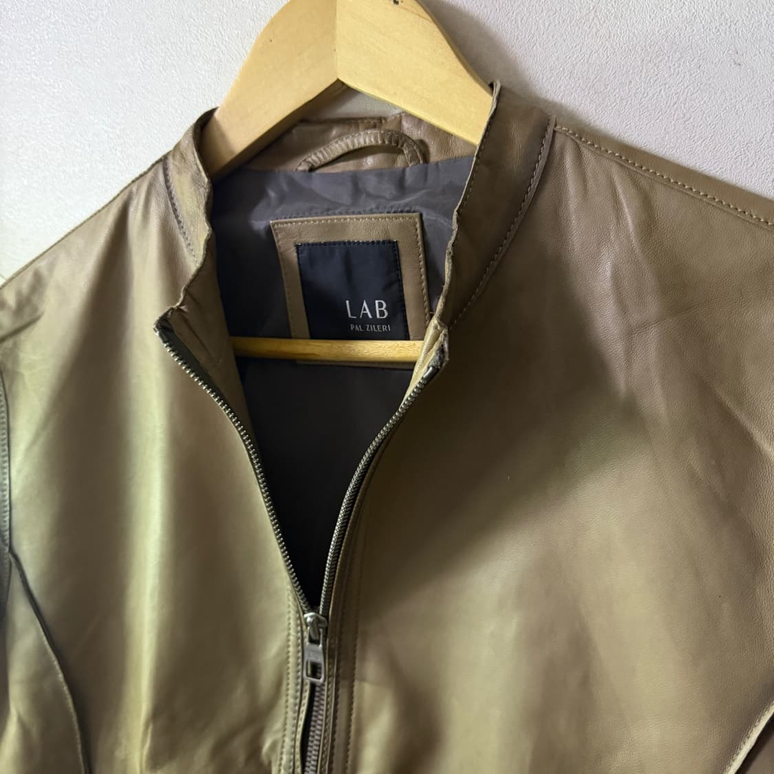 빨질레리 랩 남성 약가죽 블루종 점퍼 M (남성 95정도) 상품이미지3