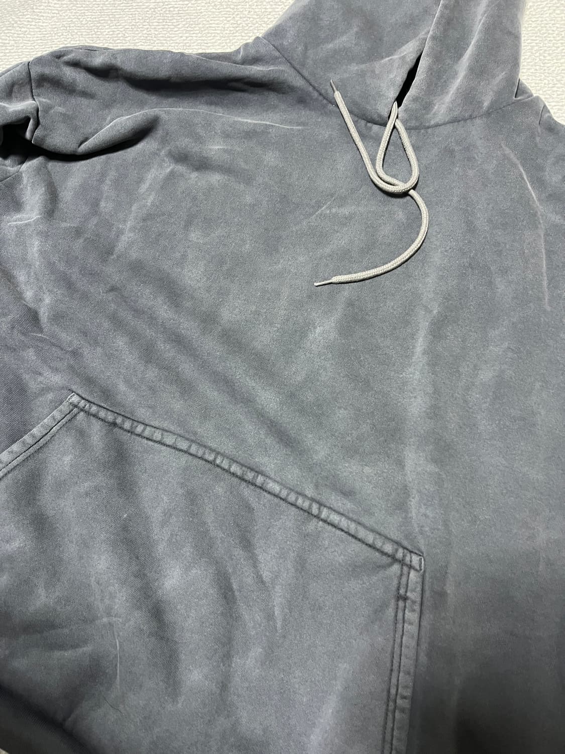 이지갭 풀오버 후드M 포에틱블랙 새상품 상품이미지3