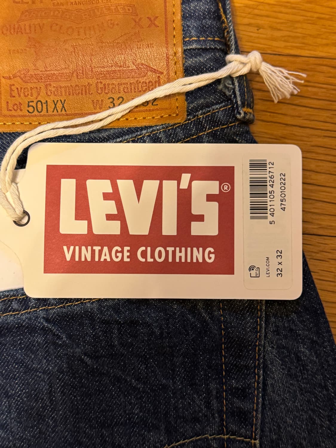 LVC 1947 501 진 47501-0222 32/32 상품이미지6