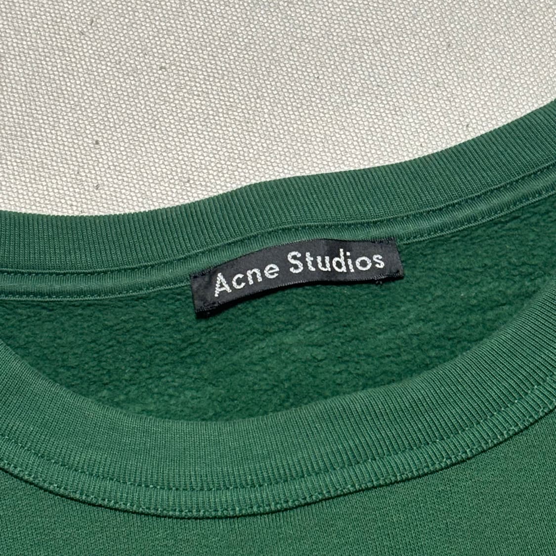 L 아크네스튜디오 그린 맨투맨 상품이미지4