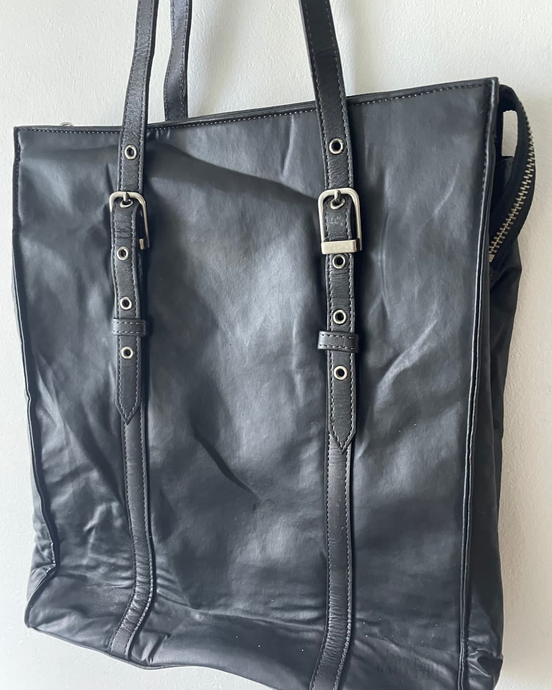 장폴고티에 레더 토트백 상품이미지2