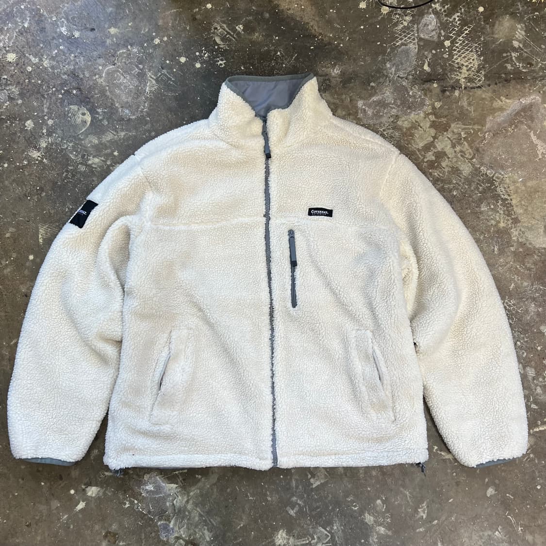 XL) 커버낫 리버시블 양면 방풍 뽀글이 플리스 자켓 점퍼 상품이미지4