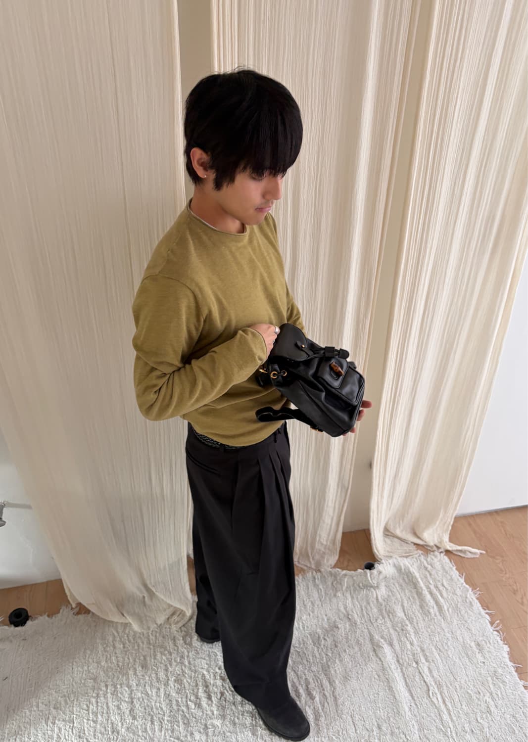 구찌 뱀부 미니 백팩 상품이미지2