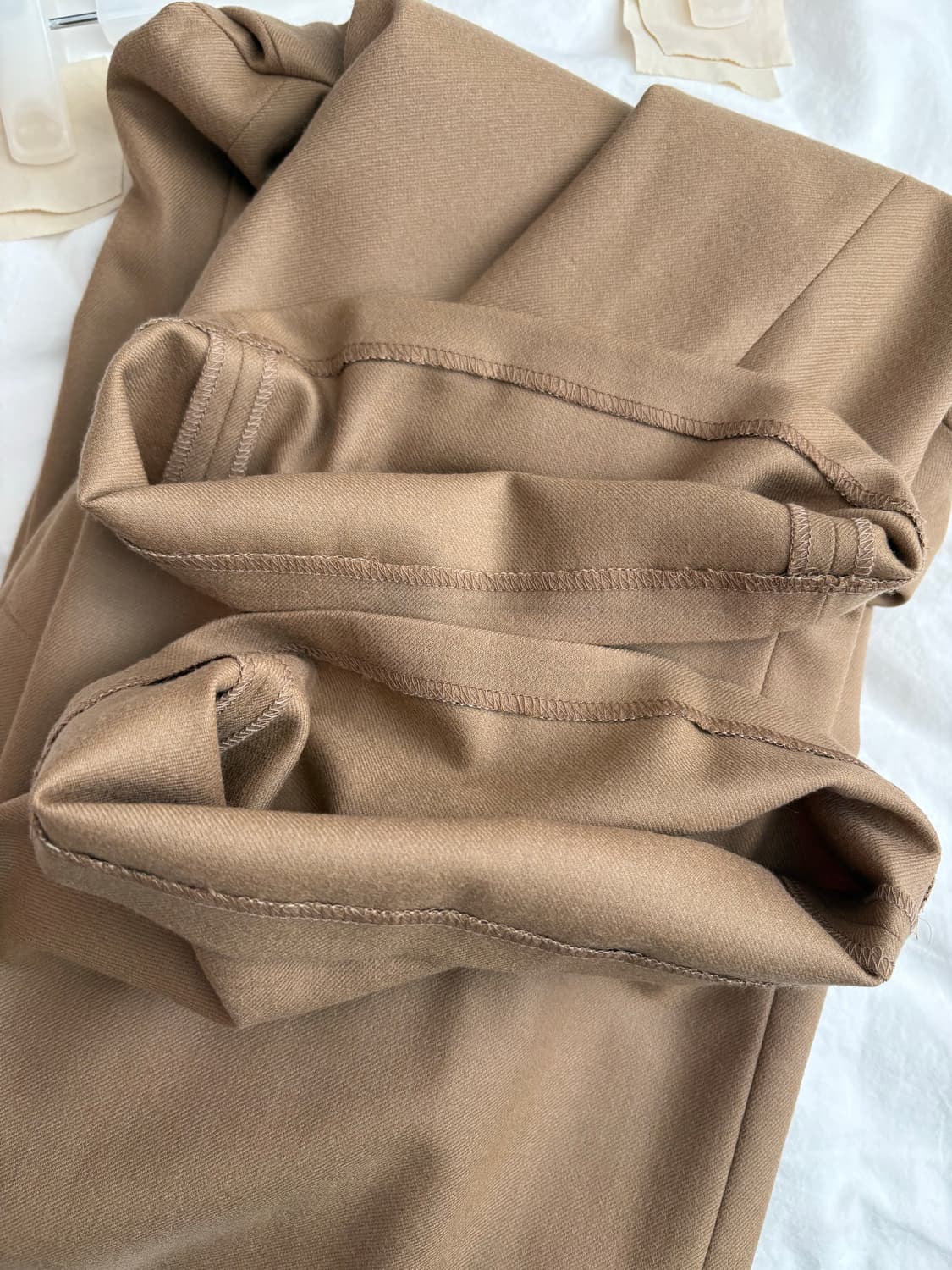 아비에무아 플란넬 트라우저 카멜 슬랙스 상품이미지9