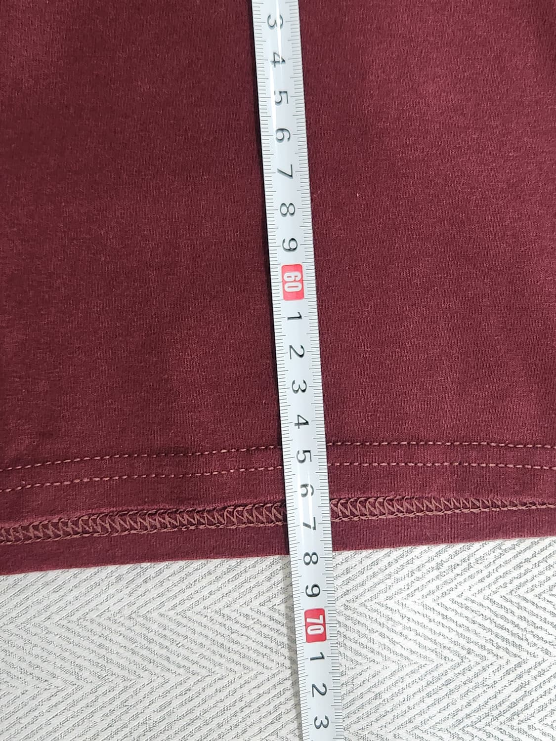[S] 챔피온 시카고대학교 반팔 티셔츠 버건디 상품이미지8