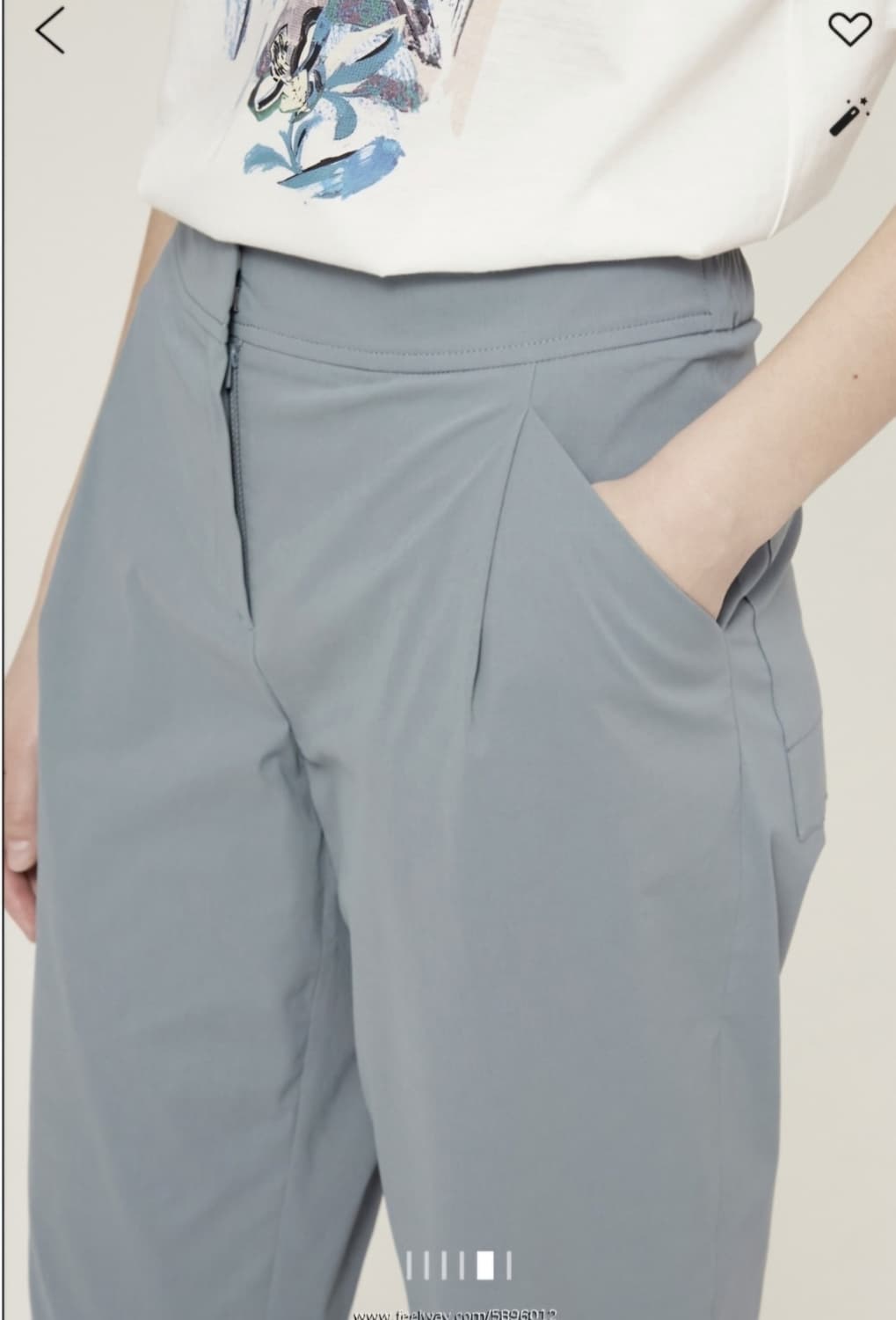 마인 백밴딩 팬츠 61사이즈 상품이미지4