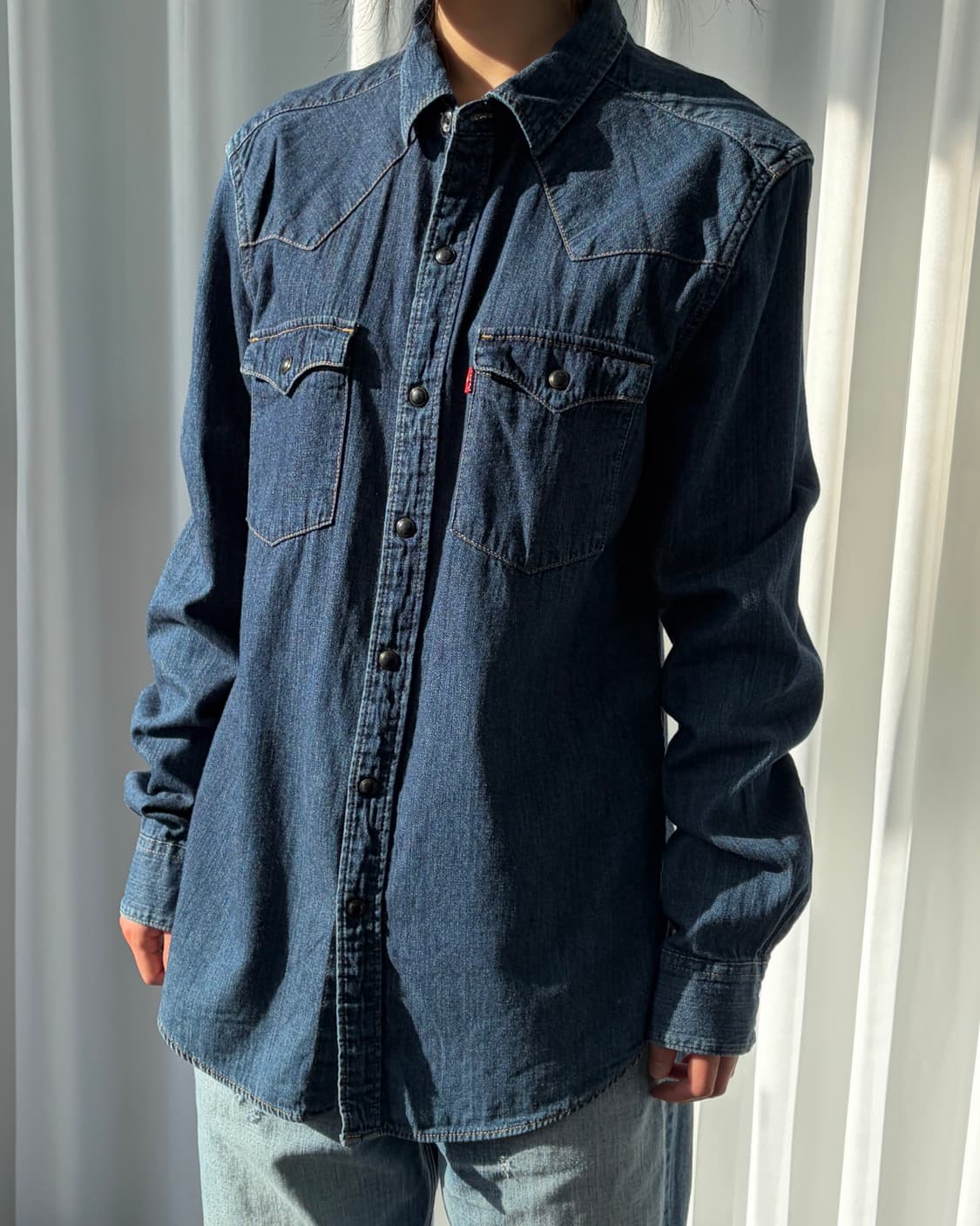 [M]리바이스 Levi's 클래식 웨스턴 데님 셔츠 상품이미지1