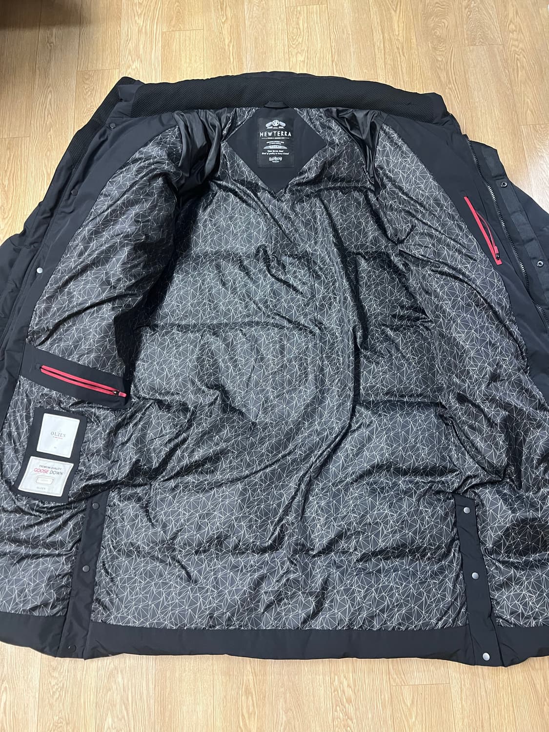 새상품급 프리미엄 100 구스 거위구스 패딩 롱패딩 상품이미지3