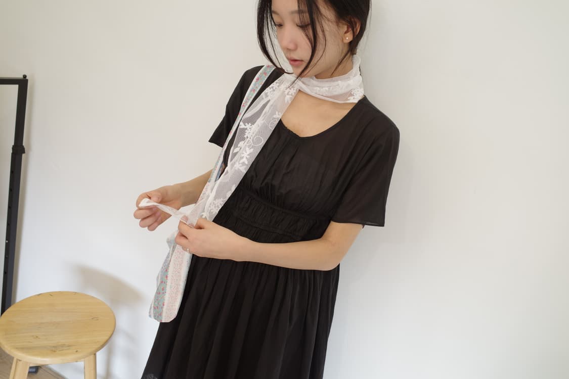 black pleats ops 상품이미지4