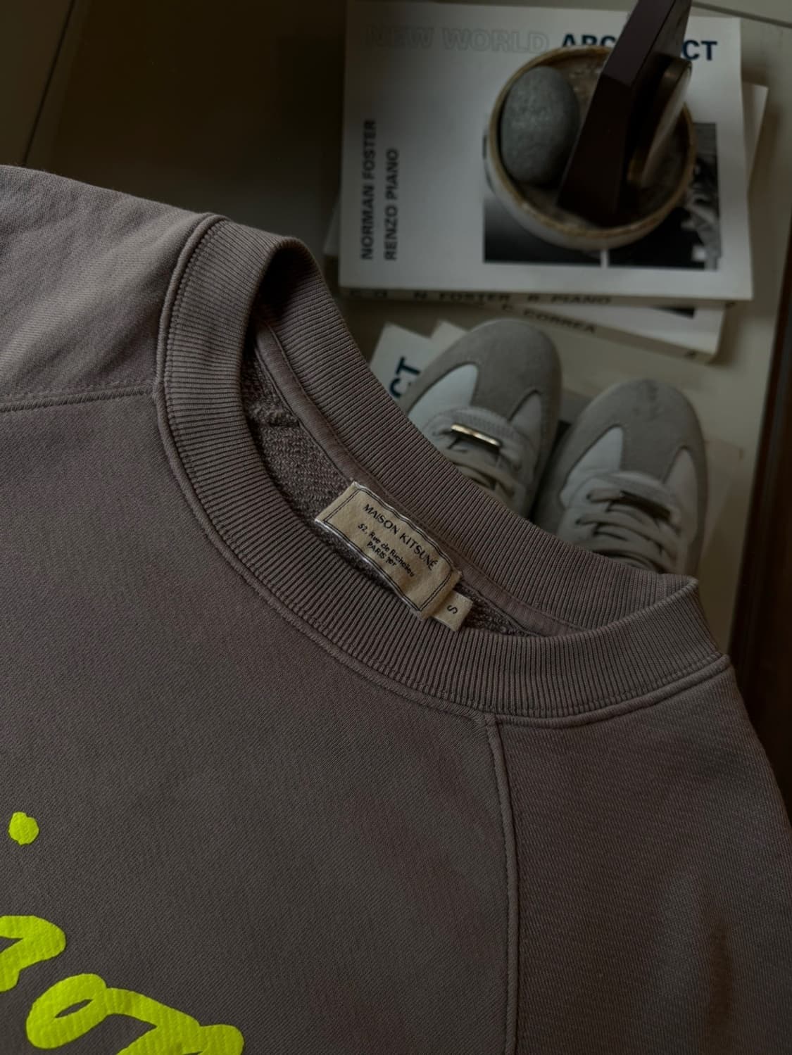 메종키츠네 맨투맨 95 상품이미지7