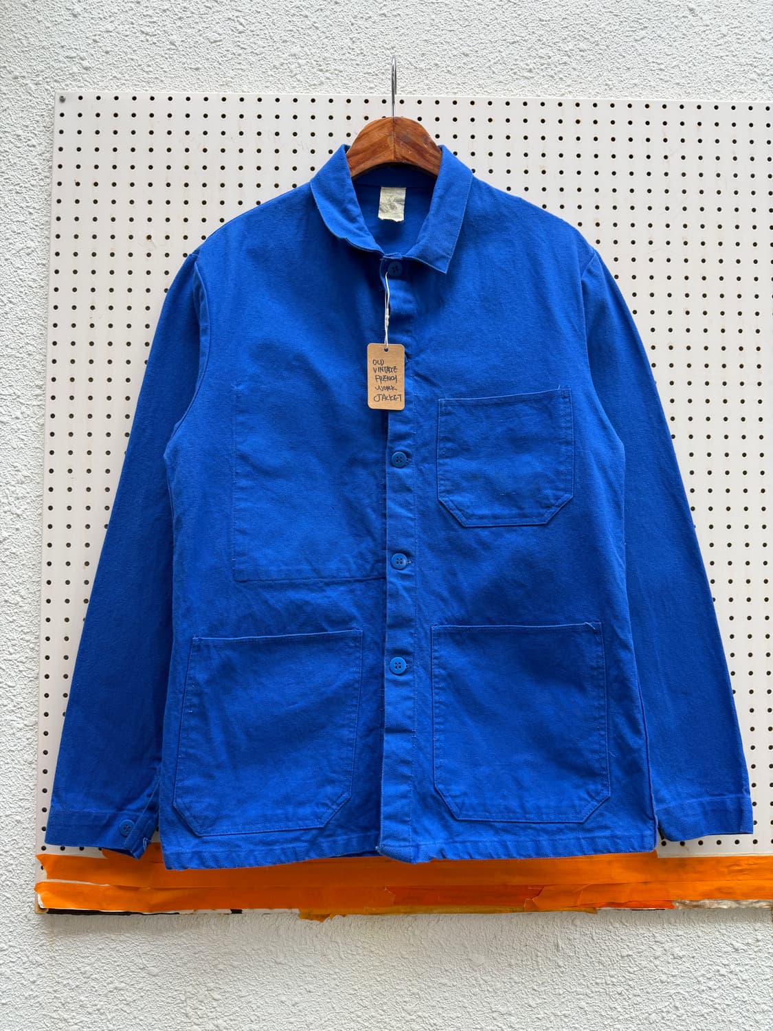 OLD MODEL VINTAGE WASHED 올드모델 프렌치워크자켓 상품이미지1