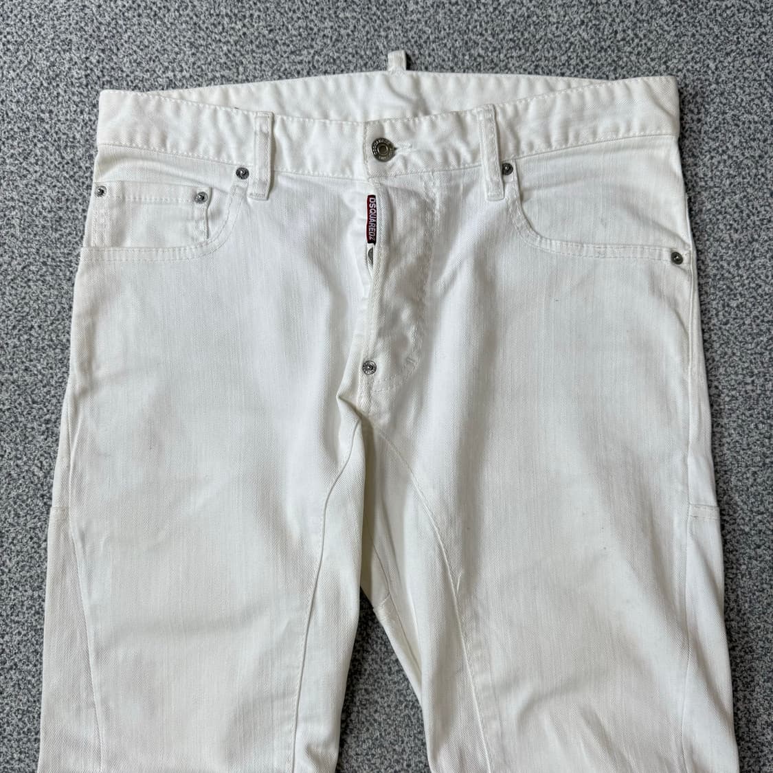 DSQUARED2 디스퀘어드2 화이트 데님 32-33 상품이미지3